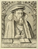 Boissard, Robert - Portrait of Modestinus Pistoris (1516-1565)