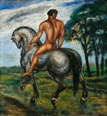 Kernstok, Károly - Rider at dusk
