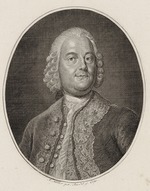 Riedel, Carl Traugott - Portrait of the composer and singer Carl Heinrich Graun (1704-1759)
