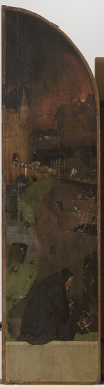 Bosch, Hieronymus - Triptych of the Martyrdom of Saint Liberata (left panel)