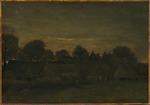 Gogh, Vincent, van - Farming Village at Twilight