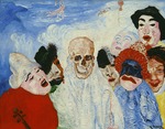 Ensor, James - Masks Confronting Death