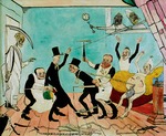Ensor, James - Les mauvais Médecins (The Bad Doctors)
