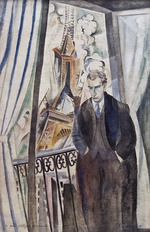 Delaunay, Robert - Portrait of the poet Philippe Soupault (1897-1990)