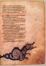 Byzantine Master - The Chludov Psalter. Prayer of Jonah