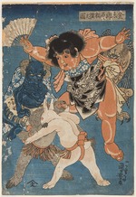 Kuniyoshi, Utagawa (Ichiyusai) - Kintaro