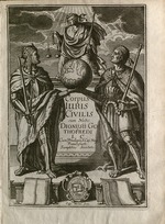 Anonymous - Justinianus Corpus Iuris Civilis (Body of Civil Law). Frontispiece