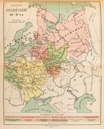 Anonymous master - Map of Russia in the 14th and 15th century