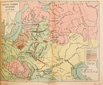 Anonymous master - Russian Slavs and their neighbors in the 9th and 10th century (Map)