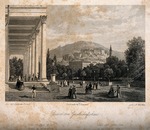 Lindemann-Frommel, Karl August - The Casino at the Kurhaus (The Conversationshaus) in Baden-Baden