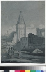 Anonymous - View of the ruins caused by a bomb explosion in the Moscow Kremlin during the retreat of the French troops on the evening of 18 