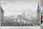 Adam, Jean-Victor Vincent - Departure from Moscow of Emperor Nicholas I (Celebrations on the occasion of the coronation of Emperor Nicholas I.)