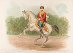 Bakmanson, Hugo Karlovich - Equestrian Portrait of Nicholas II of Russia