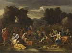 Poussin, Nicolas - The Israelites gathering Manna