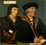 Holbein, Hans, the Younger - Thomas Godsalve and his Son Sir John