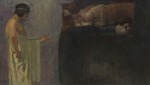 Stuck, Franz, Ritter von - Oedipus solved the riddle of the Sphinx