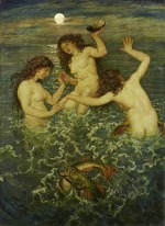 Thoma, Hans - Three Mermaids