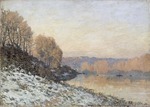 Sisley, Alfred - The Seine in Bougival in Winter