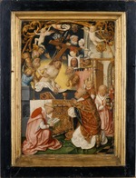 Master of the Saint Bartholomew Altarpiece - The Mass of Saint Gregory the Great