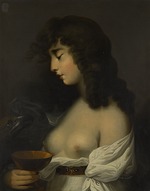 Peters, Matthew William - Portrait of Miss Mortimer as Hebe