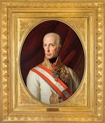 Waldmüller, Ferdinand Georg - Portrait of Emperor Francis I of Austria (1768-1835)