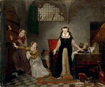 Brée, Philippe Jacques van - The last hours of Mary Stuart, Queen of Scots