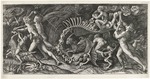 Veneziano, Agostino (Agostino dei Musi) - Lo Stregozzo (The Witch's Procession)