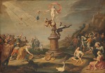 Baellieur, Cornelis de, the Elder - Fortuna shares her gifts