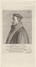 Hondius, Hendrik, the Elder - Portrait of John Calvin (1509-1564)