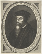 Duysend, Cornelis Claesz. - Portrait of John Calvin (1509-1564)