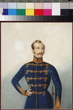 Klünder, Alexander Ivanovich - Portrait of the Crown prince Alexander Nikolayevich (1818-1881)