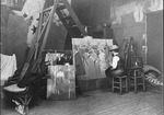 Guibert, Maurice - Henri de Toulouse-Lautrec in his studio