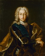 Anonymous - Portrait of the Tsar Peter II of Russia (1715-1730)