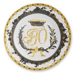Master of the Petersburg Imperial Porcelain Manufactory - Porcelain Plate from the Orlov Service
