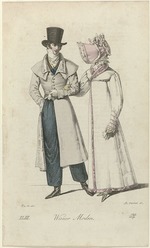 Stöber, Franz Xaver - Vienna Fashion. From Wiener Zeitung für Kunst, Literatur und Mode