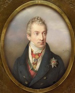 Lieder, Friedrich Johan Gottlieb - Portrait of Klemens Wenzel, Prince von Metternich (1773-1859)