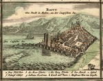 Homann, Johann Baptist - Map of Baku