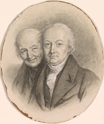 Boilly, Louis-Léopold - The Montgolfier Brothers