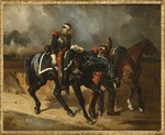 De Dreux, Alfred - The wounded Cuirassier