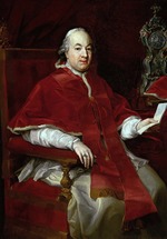 Batoni, Pompeo Girolamo - Portrait of the Pope Pius VI (1717-1799)