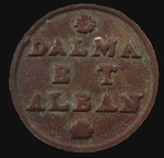 Numismatic, West European Coins - Gazzetta: Dalmatia & Albania, 2 Soldo, Republic of Venice. (Reverse) 