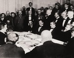 Anonymous - The signing of the Treaty of Brest-Litovsk in the fortress of Brest-Litovsk, March 3, 1918