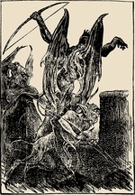 Barnard, Frederick (Fred)1846-1896 - Beelzebub. Illustration from The Pilgrim's Progress from This World, to That Which Is to Come by John Bunyan