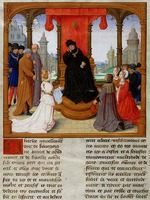 Anonymous - Charles the Bold, dressed in black in mourning for Philip the Good