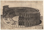 Lafreri, Antonio (Antoine) - The Amphitheatre in Verona (series Speculum Magnificentiae Romanae) 