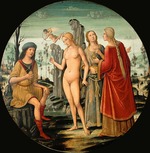 Girolamo di Benvenuto - The Judgement of Paris 