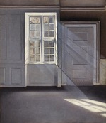 Hammershøi, Vilhelm - Sunshine. Dust motes dancing in the sunbeams