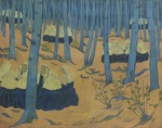 Sérusier, Paul - Breton Women, the Meeting in the Sacred Wood. (Bretonnes, réunion dans le bois sacré)