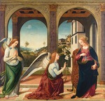 Biagio d'Antonio, (Tucci) - The Annunciation