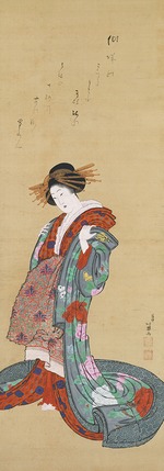 Hokusai, Katsushika - Courtesan